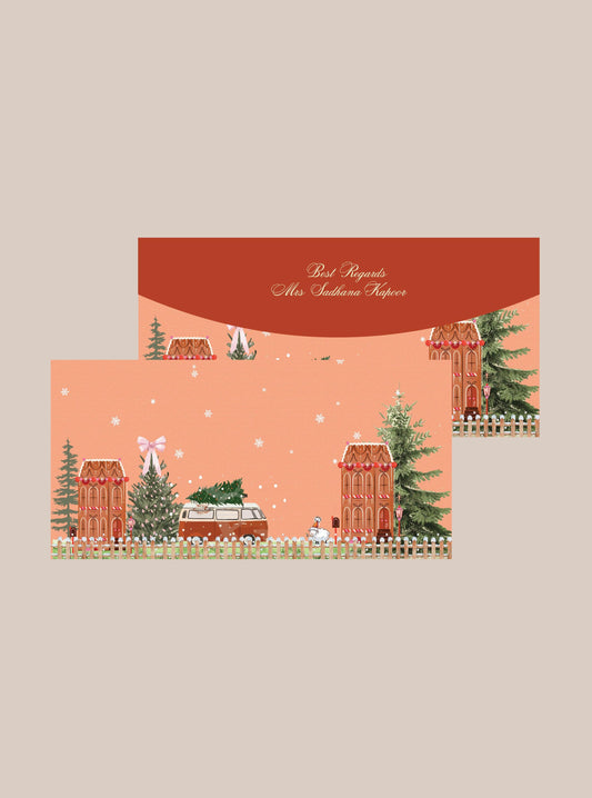 Frosted Wishes Money Envelopes - Undertone