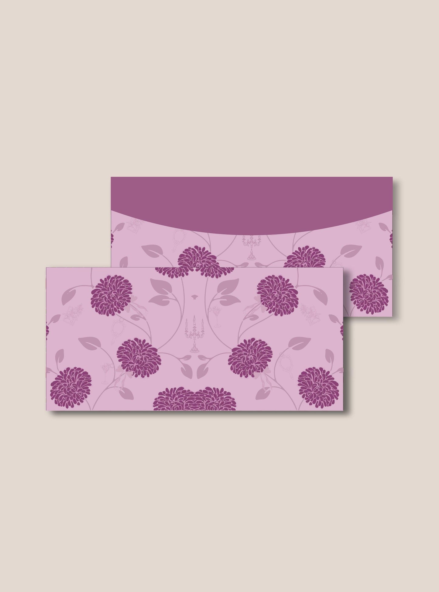 Scarlet Whispers Money Envelopes - Undertone