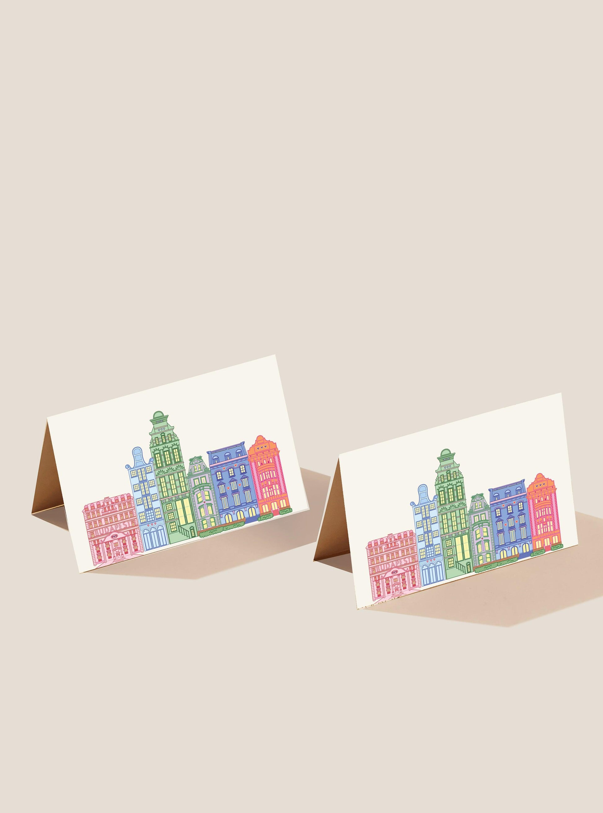 Budapest Folded Gift Card - Undertone