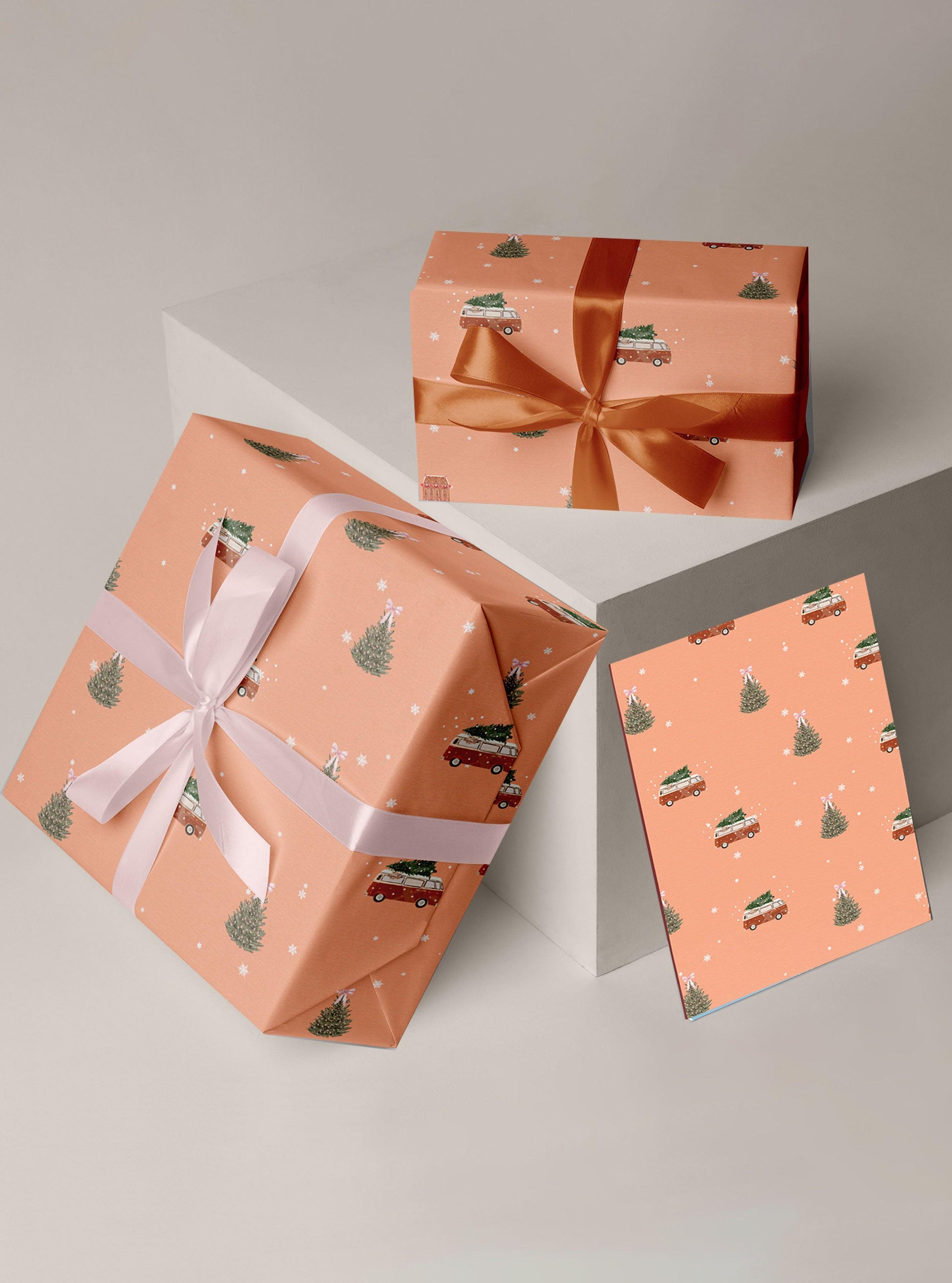 Frosted Wishes Wrapping Sheets - Undertone