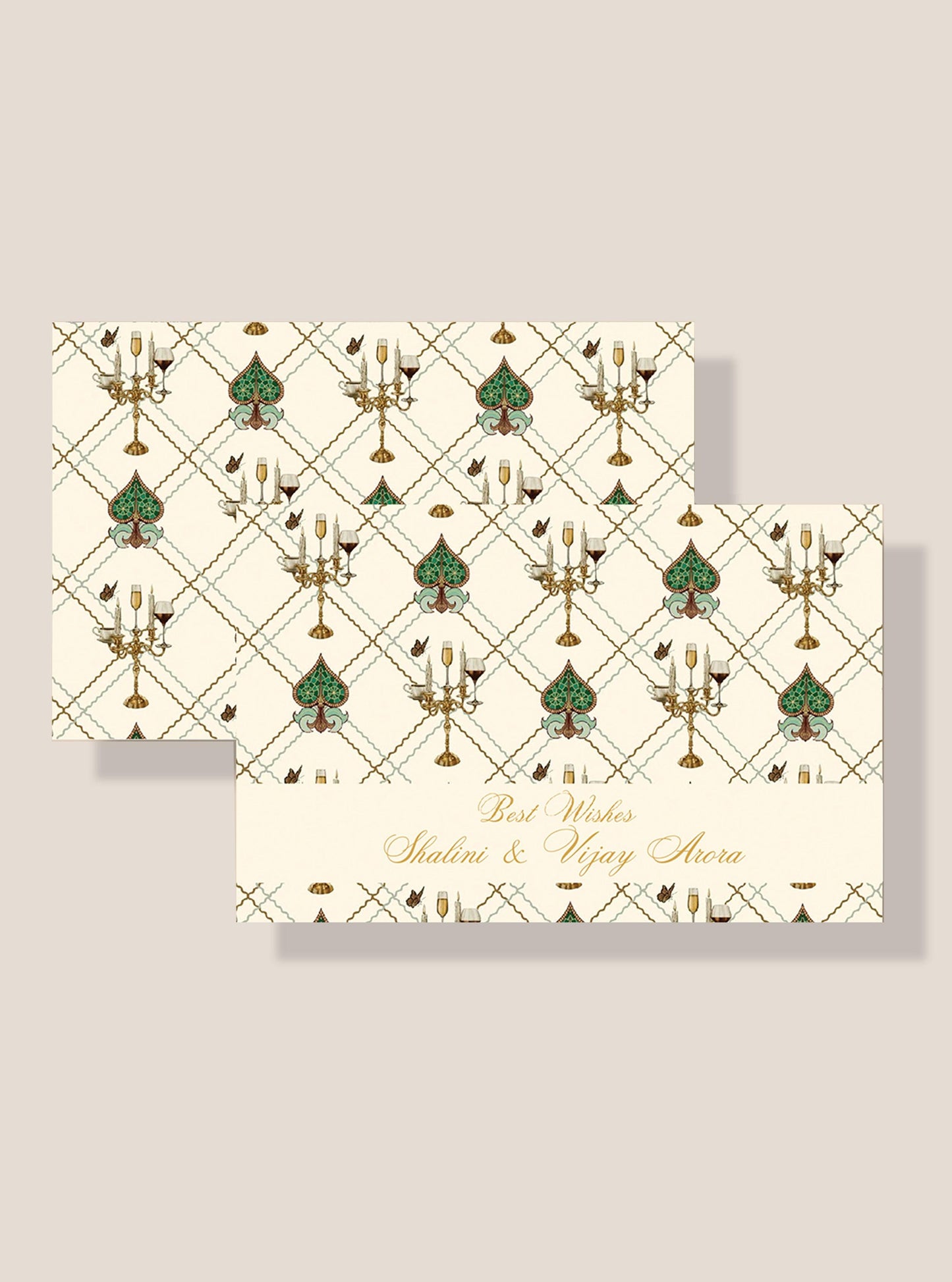 Emerald Whispers Gift Tag - Undertone