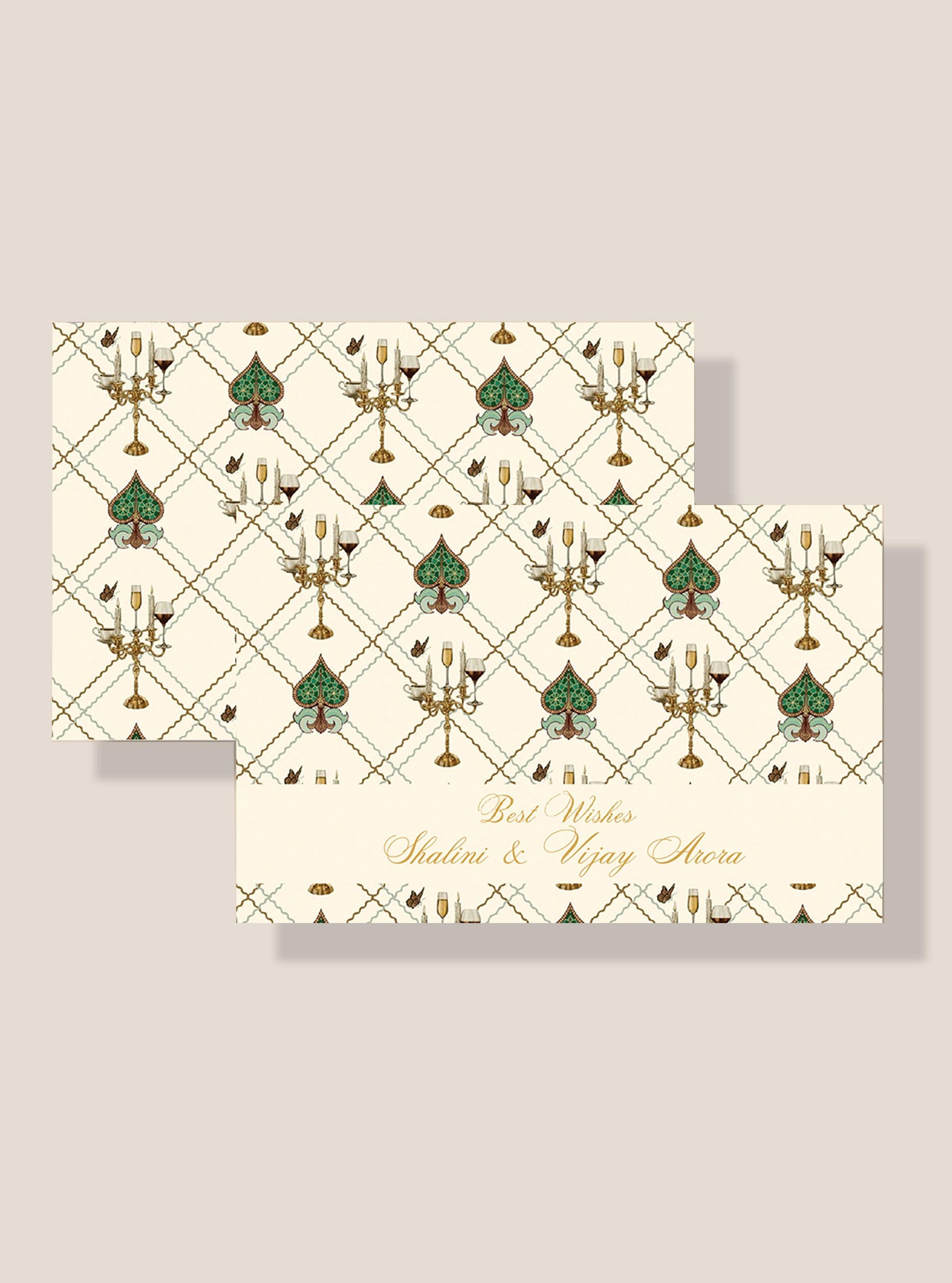 Emerald Whispers Gift Tag - Undertone