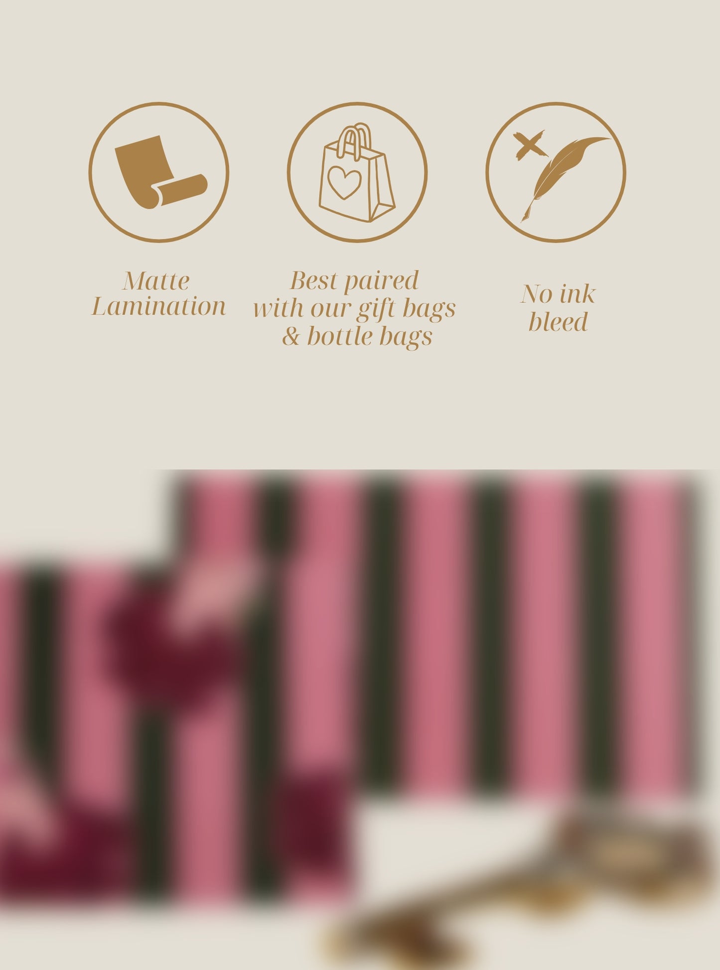 Amour Noir Gift Tag