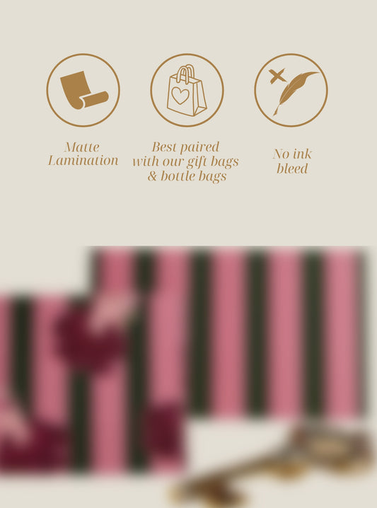 Amour Noir Gift Tag