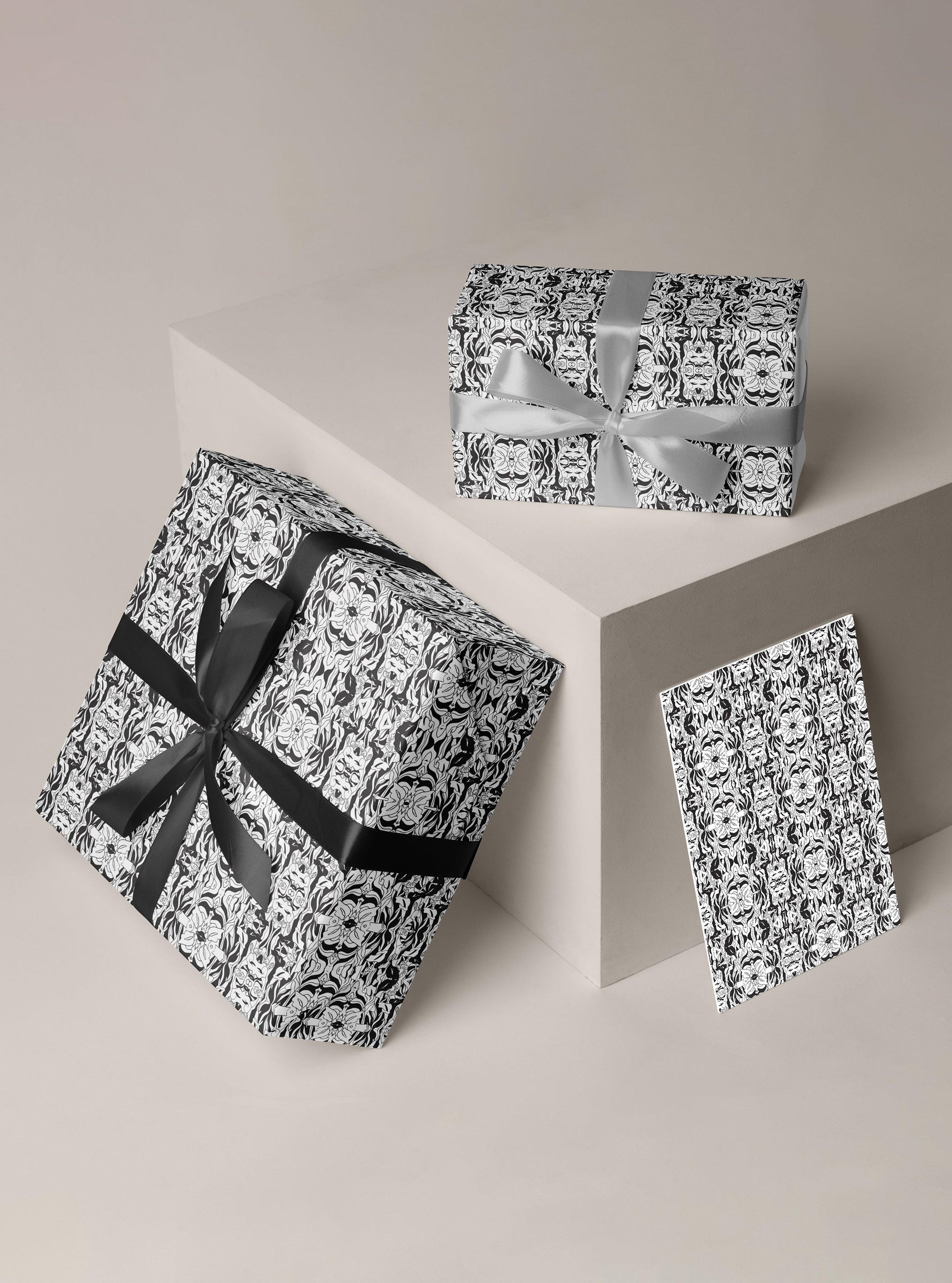 Inkwell Serenade Gift Wrapping Sheets - Undertone