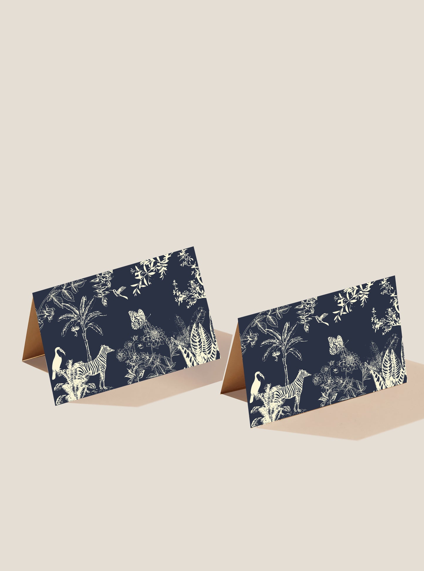 Midnight Tropics Folded Gift Card
