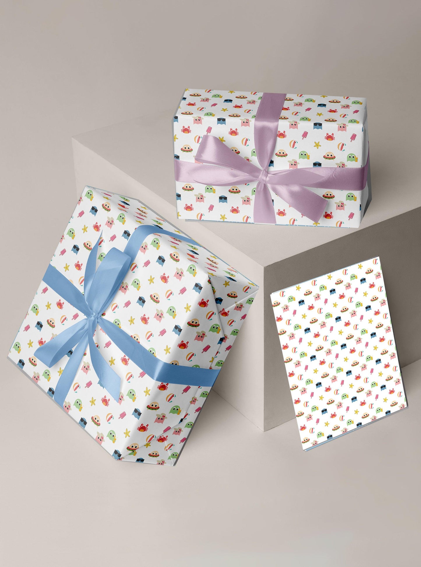 Pixel Pop Wrapping Sheets - Undertone