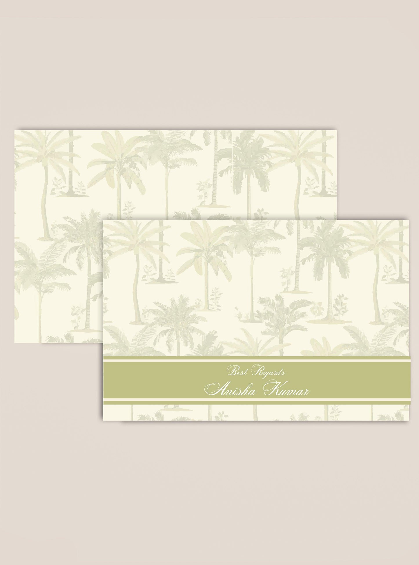 Verdant Vogue Gift Tag - Undertone