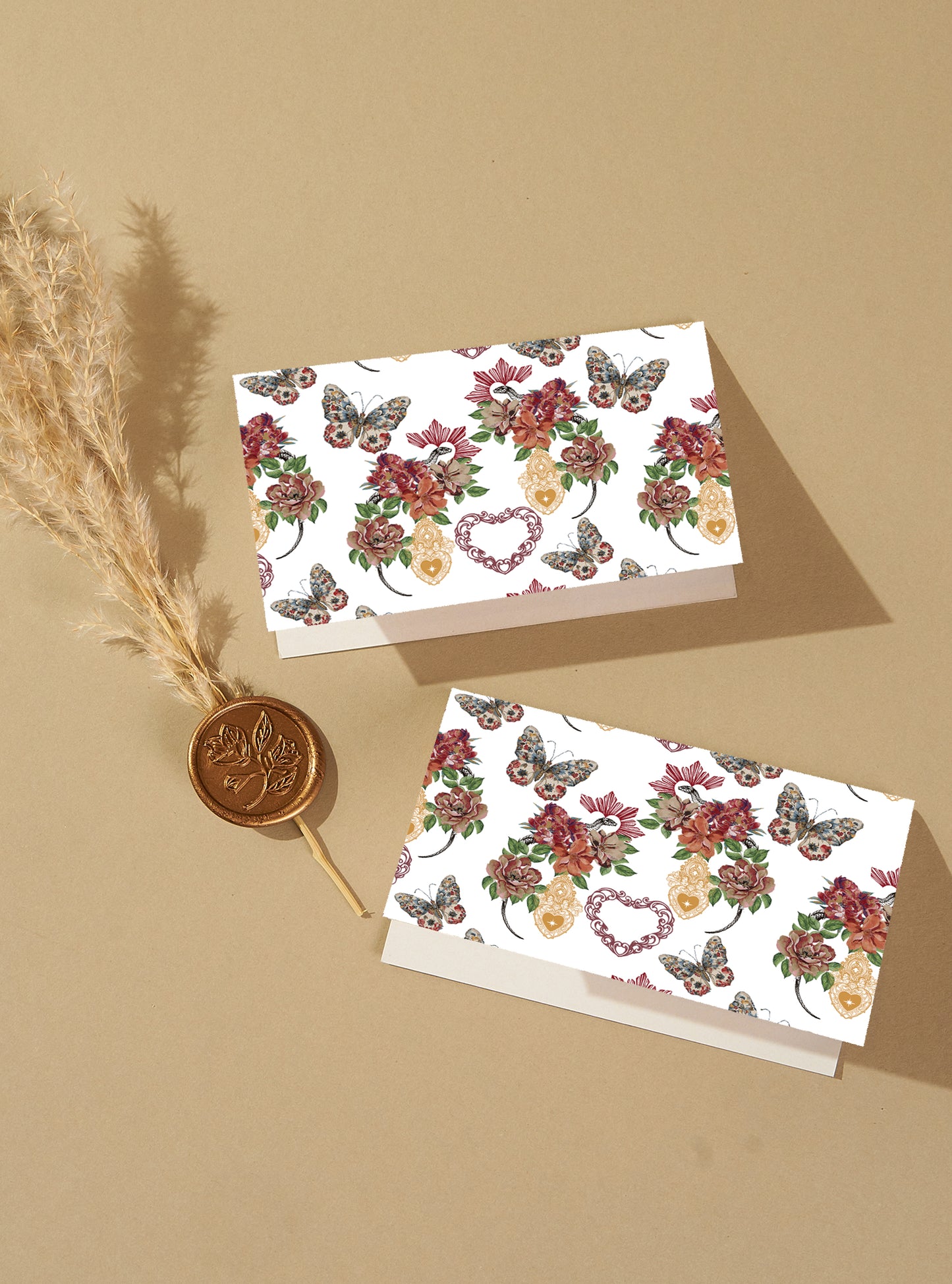 Regal Romance Folded Gift Card