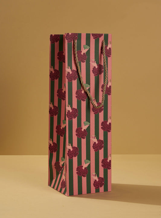 Roses and Riches Bottle Bag - Undertone