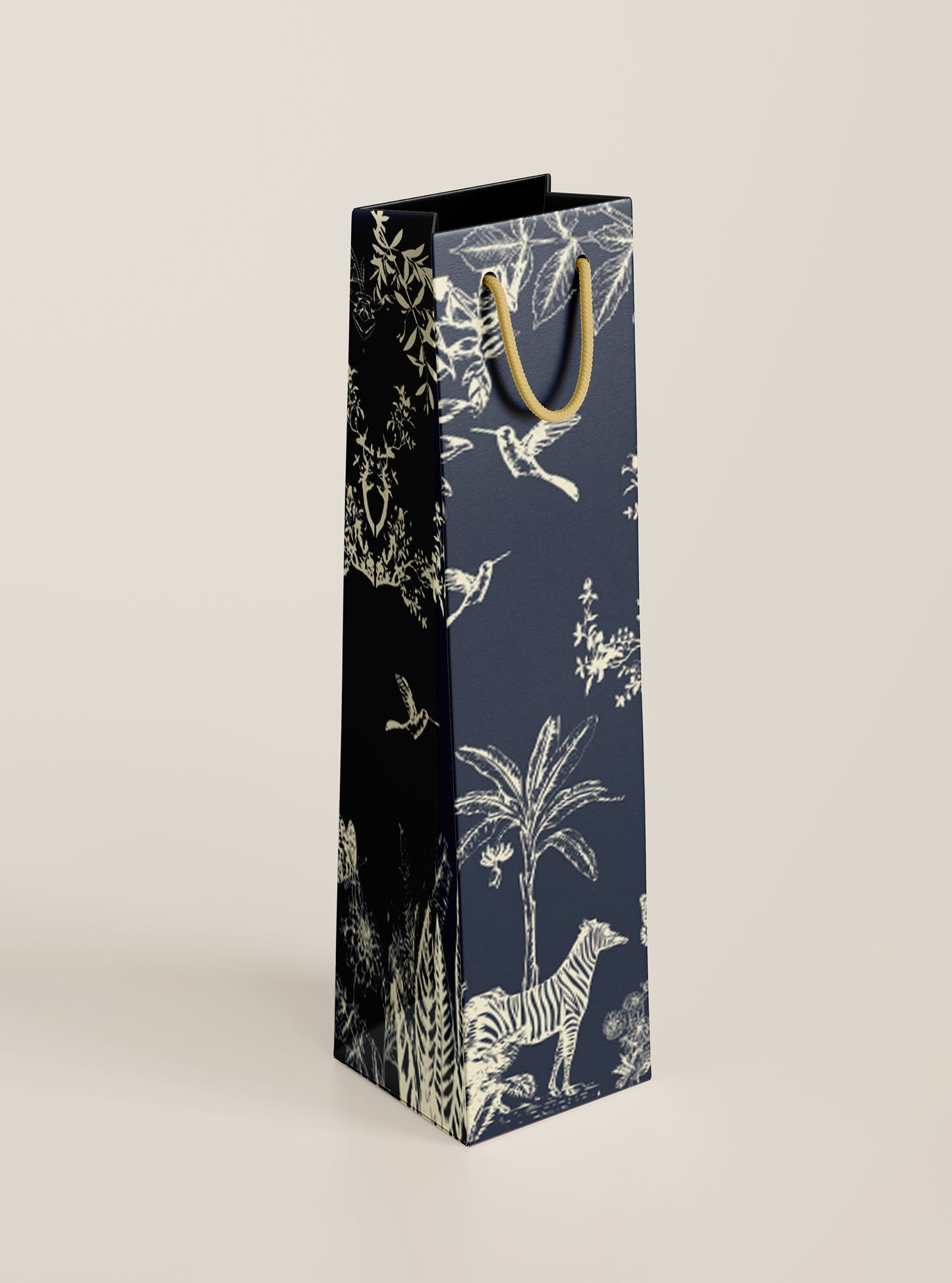 Midnight Tropics Bottle Bag