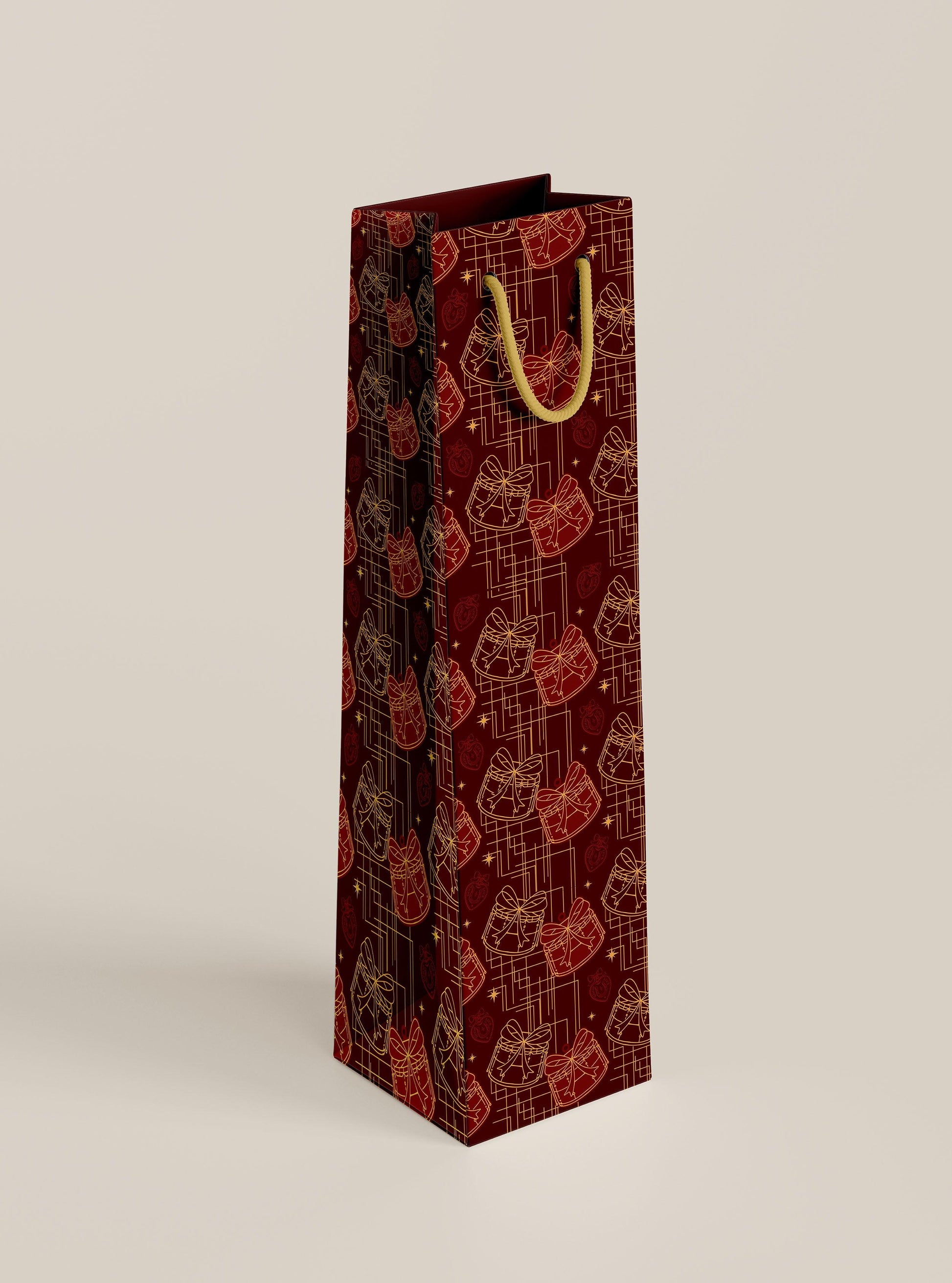 Bow-Tied Wishes Bottle Bag - Undertone