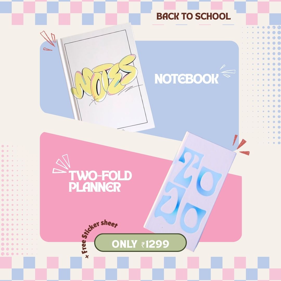 Notebook + Two-Fold Planner