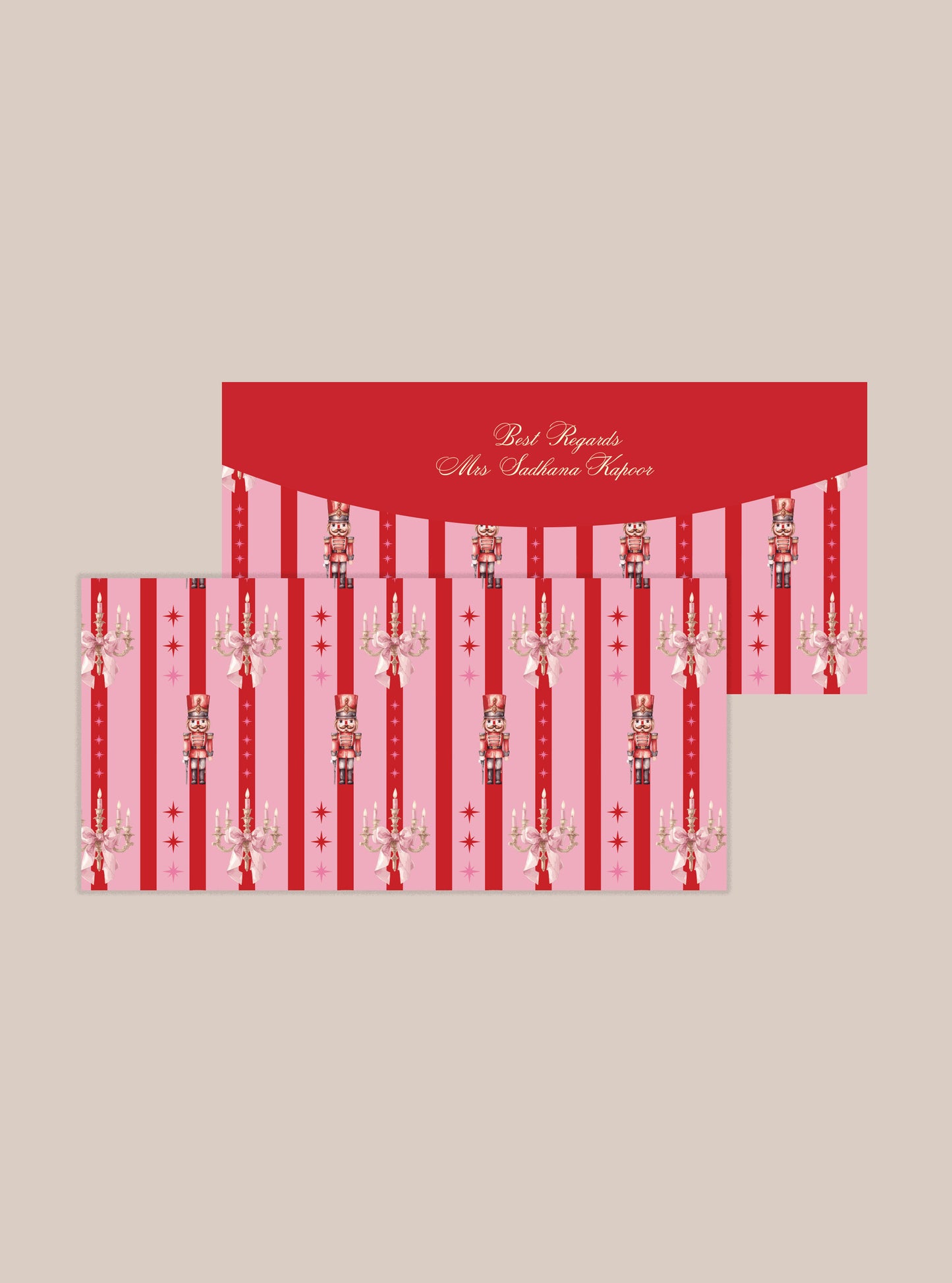 Nutcracker Wonderland Money Envelopes