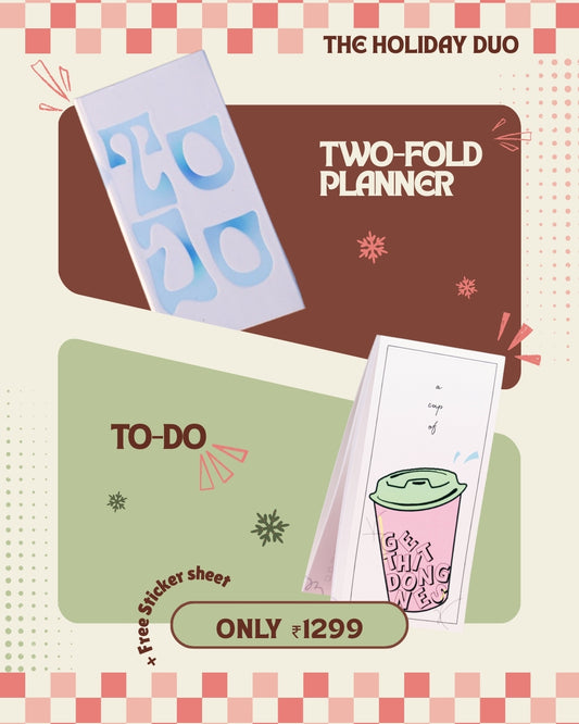 To-Do + Two-Fold Planner