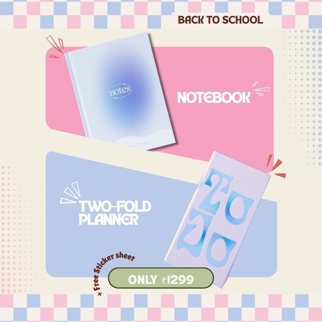 Notebook + Two-Fold Planner