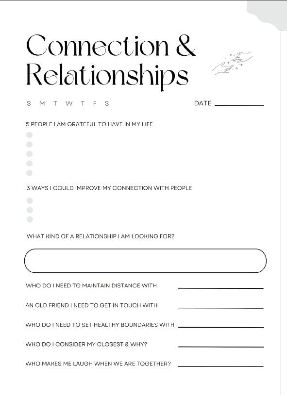 Journal Left Page
