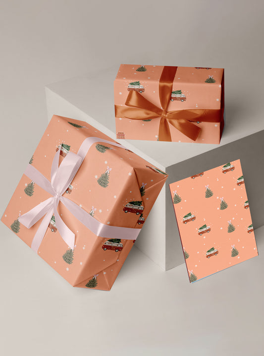 Frosted Wishes Wrapping Sheets