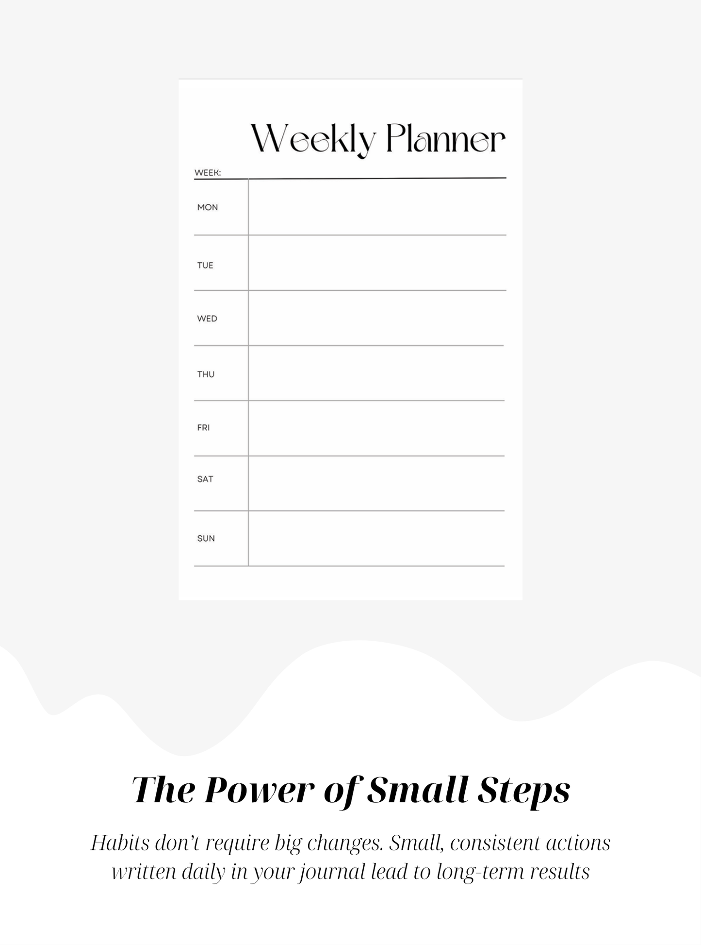Wellness Journal