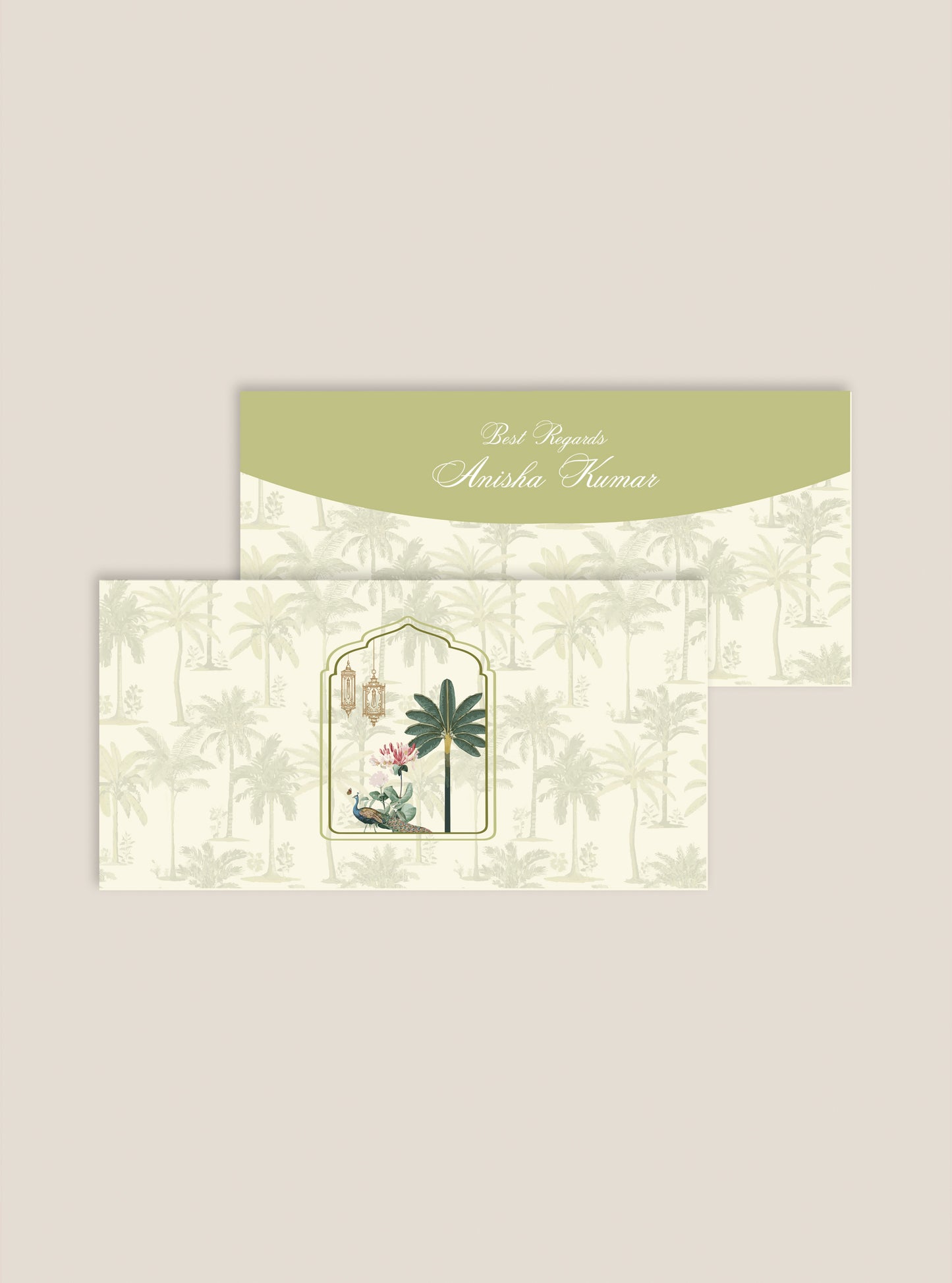 Verdant Vogue Money Envelopes