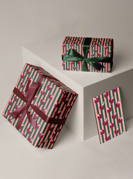 Roses & Riches Gift Wrapping Sheets