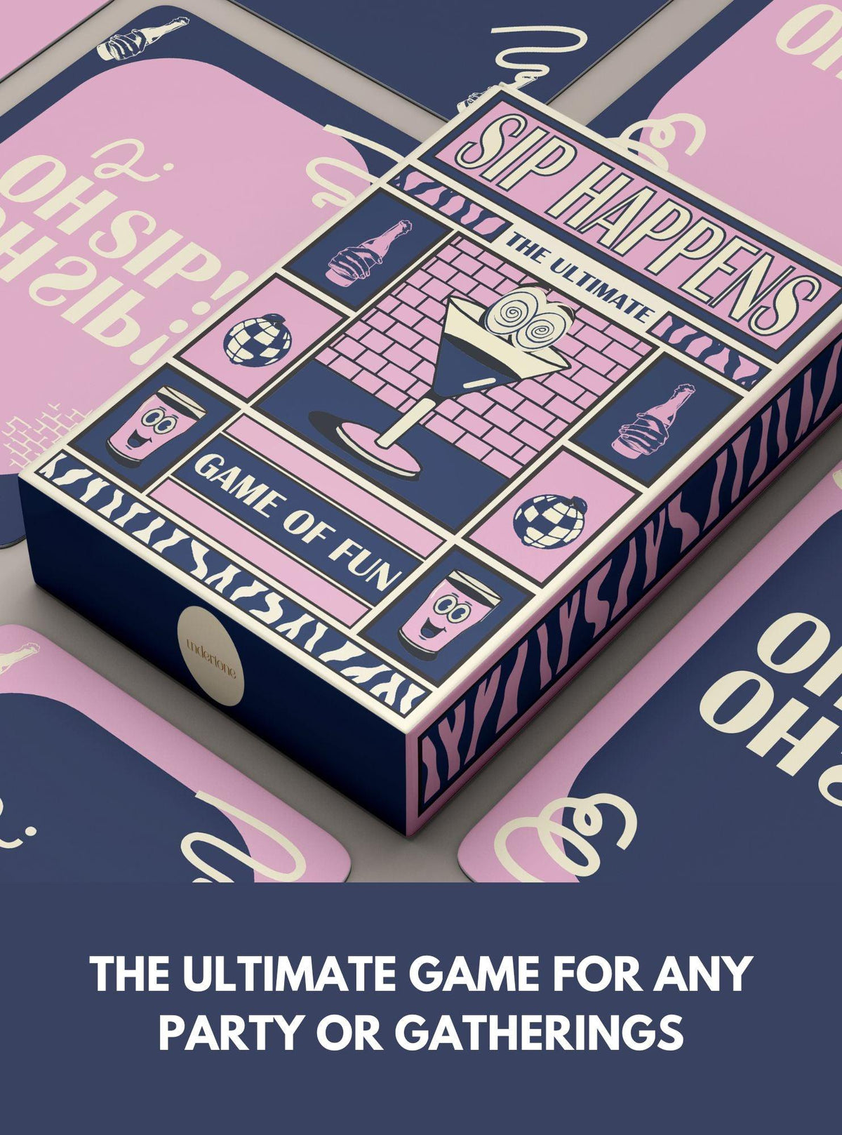 Sip Happens - The Ultimate Party Card Game for Fun & Laughter – Undertone