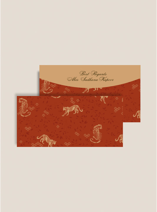 Terracotta Wilds Money Envelopes