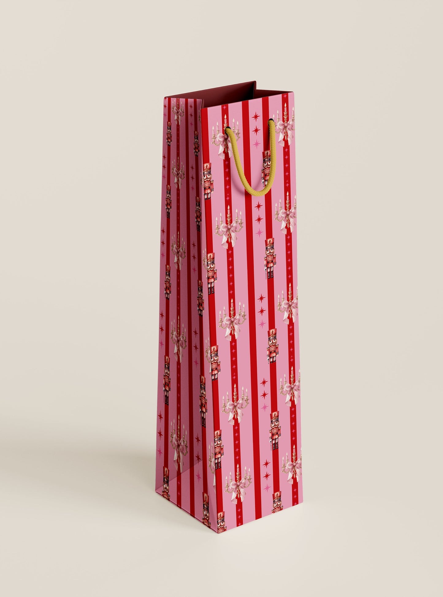 Nutcracker Wonderland Bottle Bag